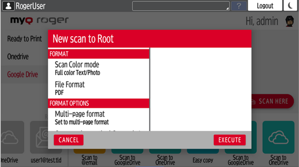 Scan Here Google Drive