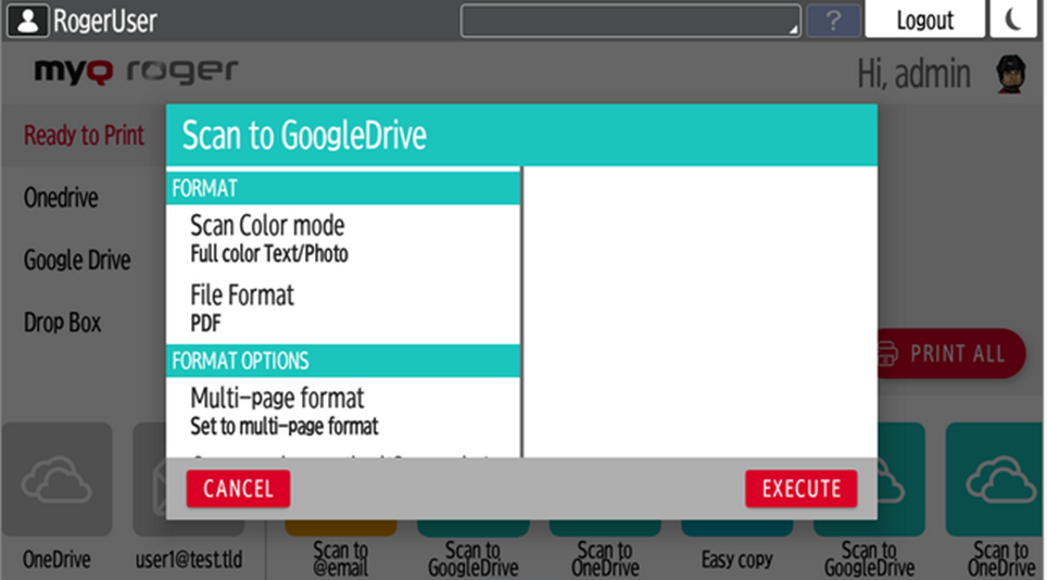 Scan to Google Drive
