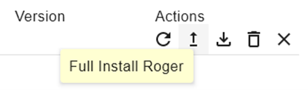 Full Install Roger action