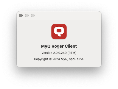 MyQ Roger Client