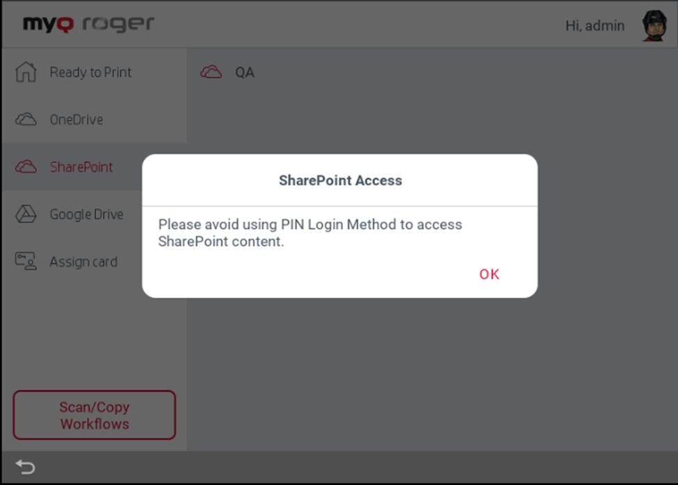 SharePoint access